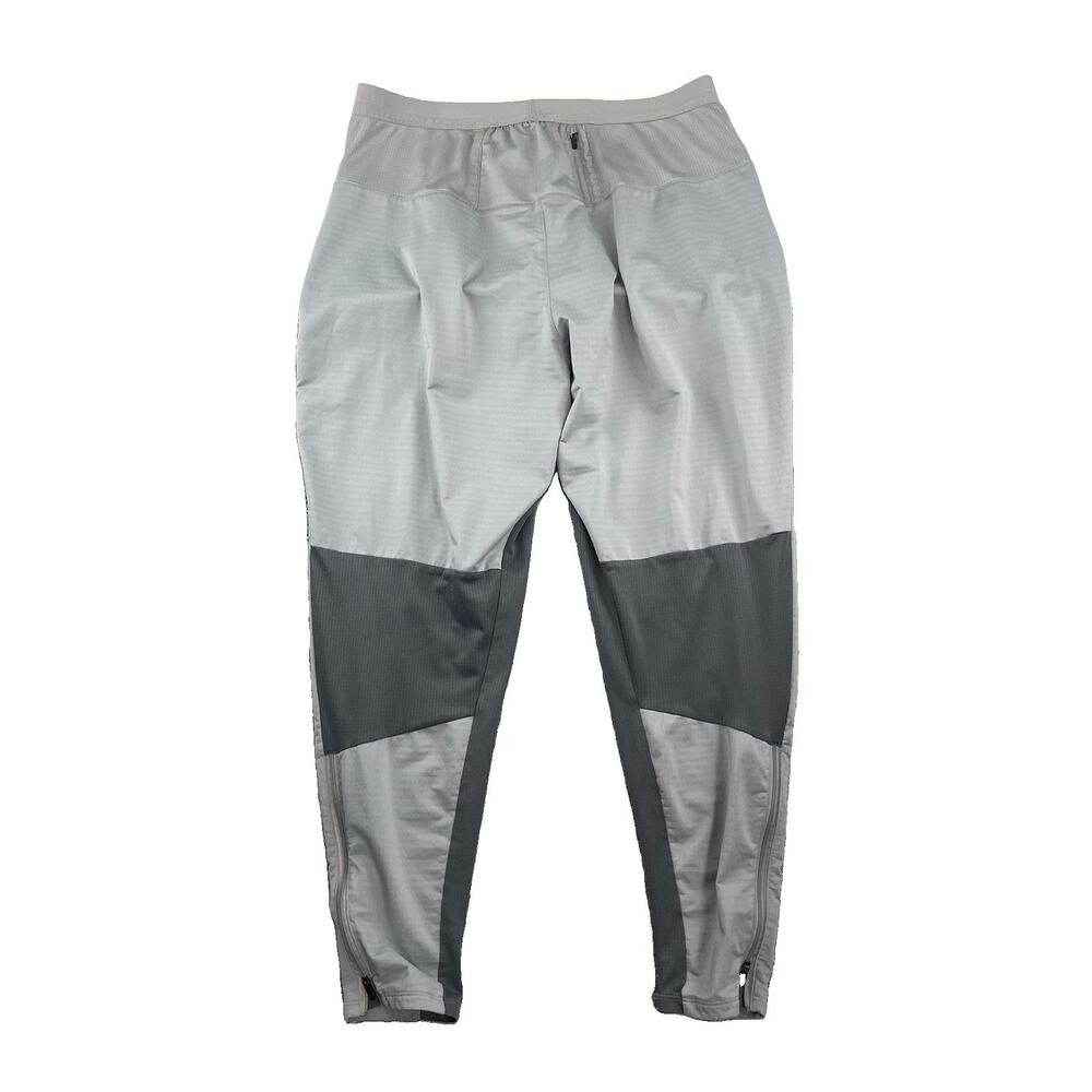 Nike Phenom Elite Reflective Running Pants Large Men Lightweight 26 Grey 63-6
